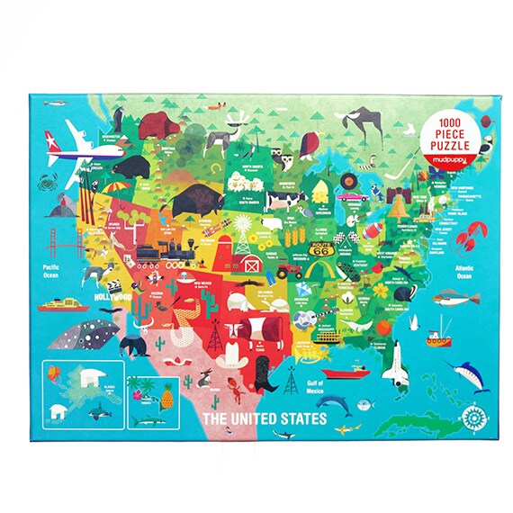 The United States 1000 Piece Family Puzzle PP $16.99, 27