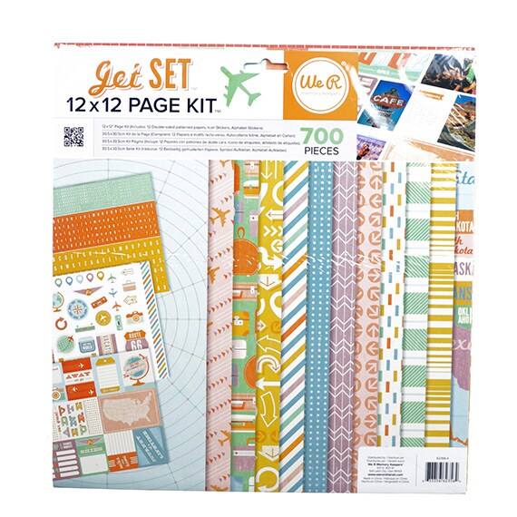 Kits Jet Set 12 X 12 Page Kit