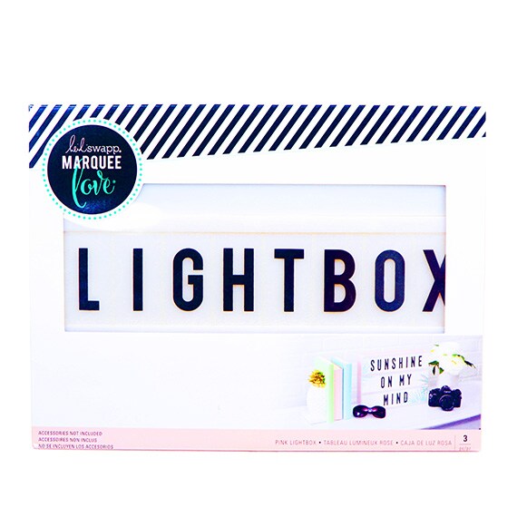 Lightbox Pink, 3-Pc. Set, 13