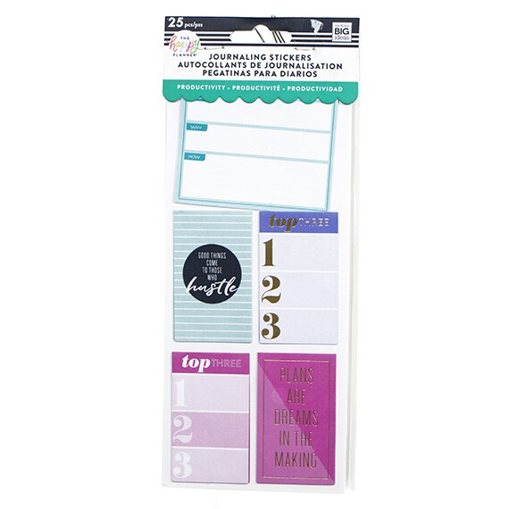 Flip Stickers 25PC Productivity
