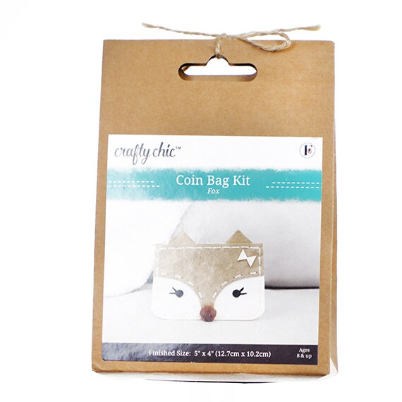 Crafty Chic Kit All Eyes On You Coin Bag Fox