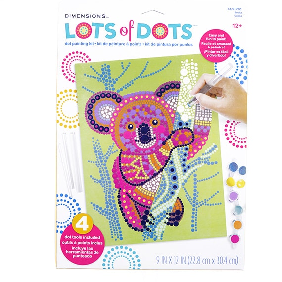 Lots Of Dots Koala Dots 9X12