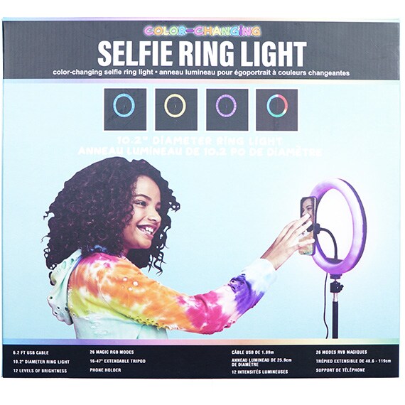 Color Changing Selfie Ring Light
