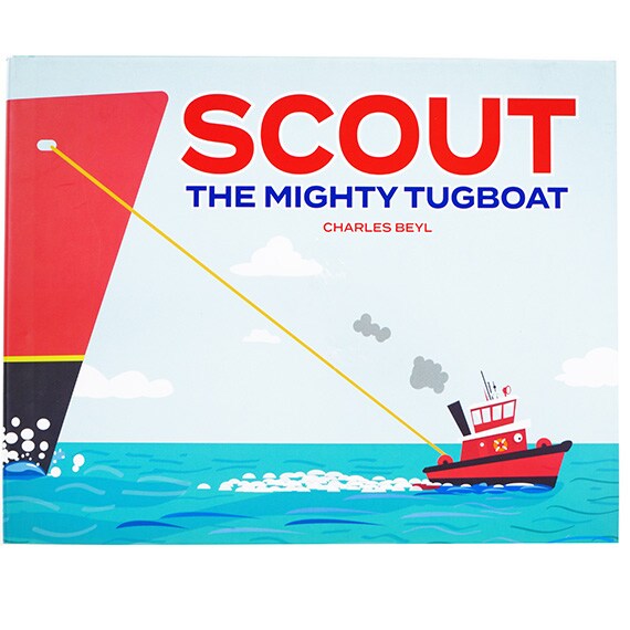 Scout The Mighty Tugboat Book PP $16.99
