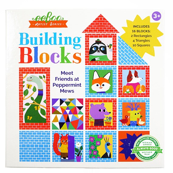 Artist Series Shape Building Blocks 16 Pcs -RSA