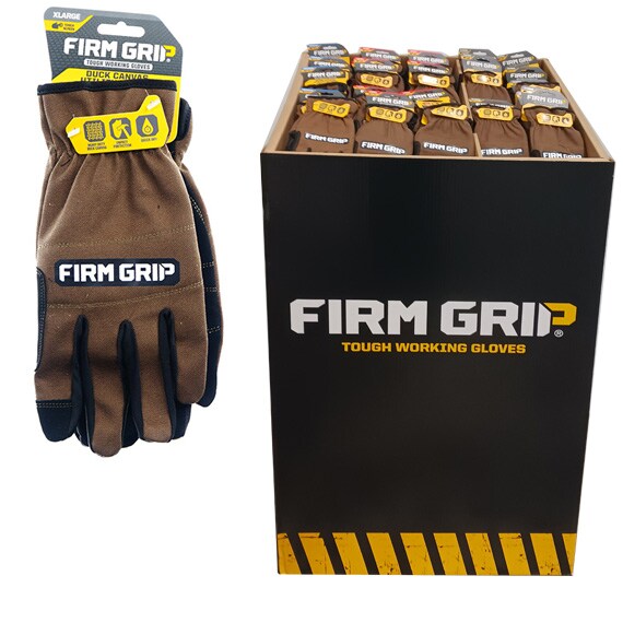 Firm Grip Canvas Utility with Touchscreen 14XL, 22L, & 12M PDQ