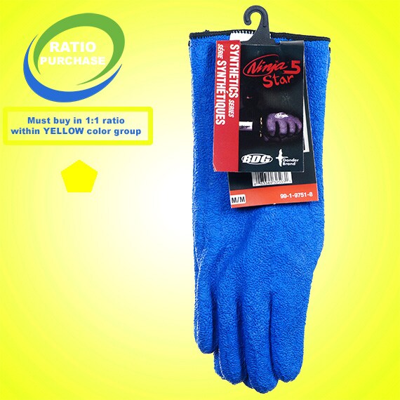 Full High Density Crinkle Latex Coating Medium Glove