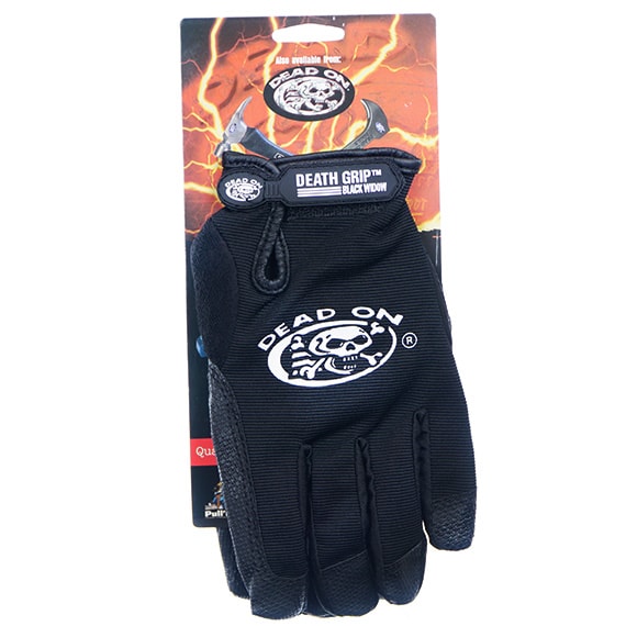 Glove L Dead On Black WIdow Death Grip CS PK 24