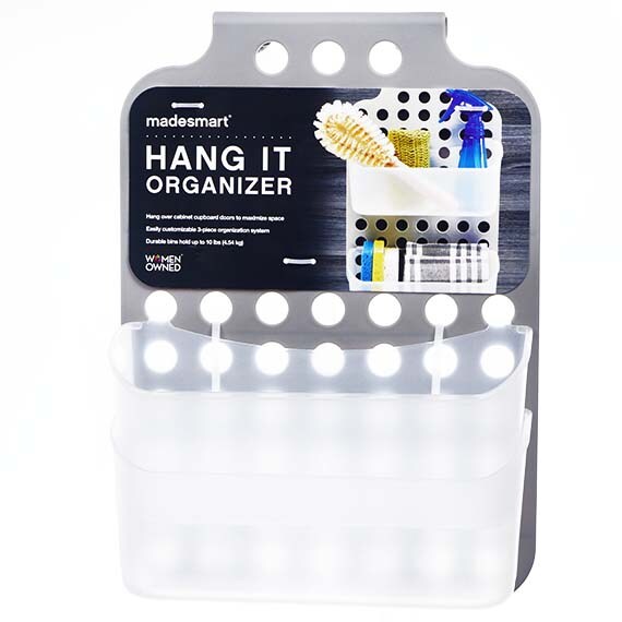 Madesmart Cabinet Hang It Organizer Gray-Frost -RSLA