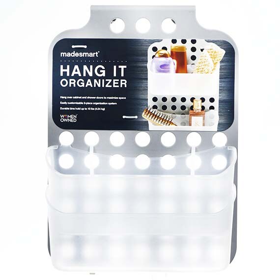 Madesmart Bath Hang It Organizer Frost -RSLA