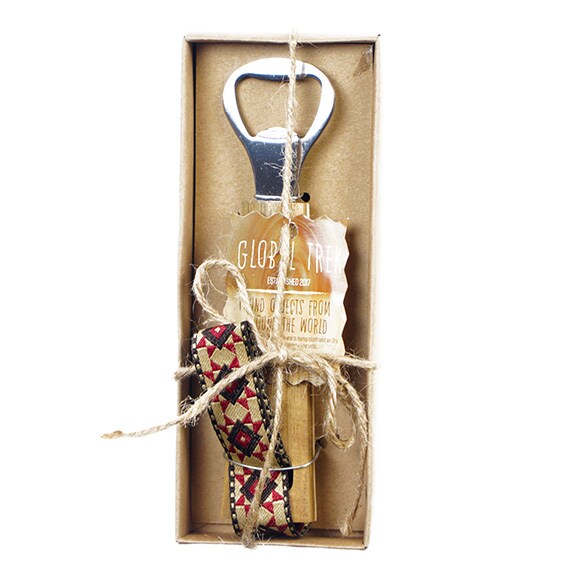 Acacia Wood Bottle Opener