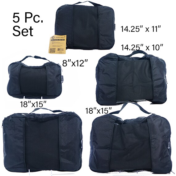 Tahoe Trails 5PC Travel Bag Set