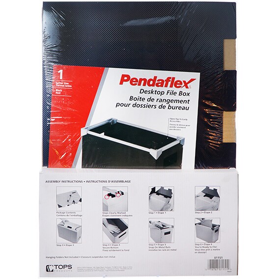 Desktop File Box Letter Size 13