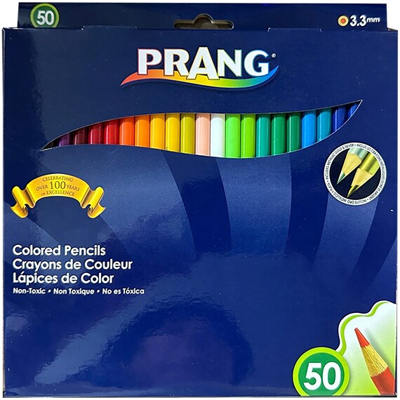 Prang Colored Pencils 3.3ML 50Ct