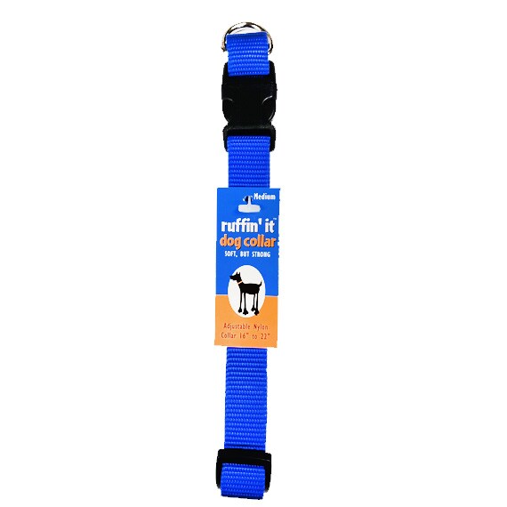 Ruffin' It Nylon Adjustable Dog Collar Medium 16