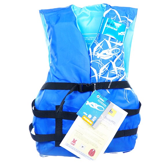 Adult Life Vest Universal Osfa Floataion Water Safety Fully Adjustable Blue