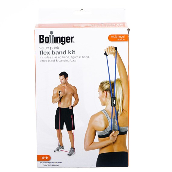 Value Pack Flex Band Kit Multi-level Tension CS PK 3