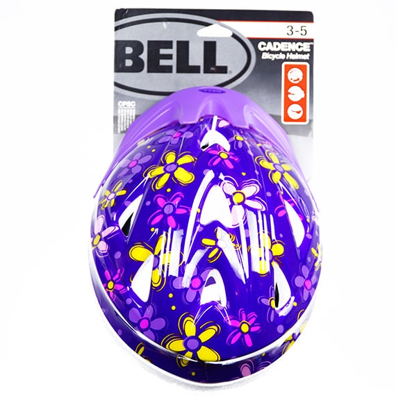 Helmet Toddler Cadence Purple Floral 18.875-20.5” -RSLA