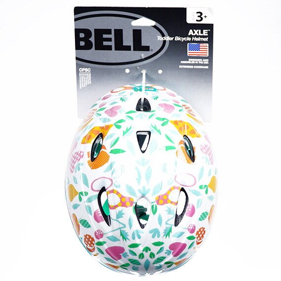 Helmet Toddler Axle White Pink Fruit 18.875-20.5