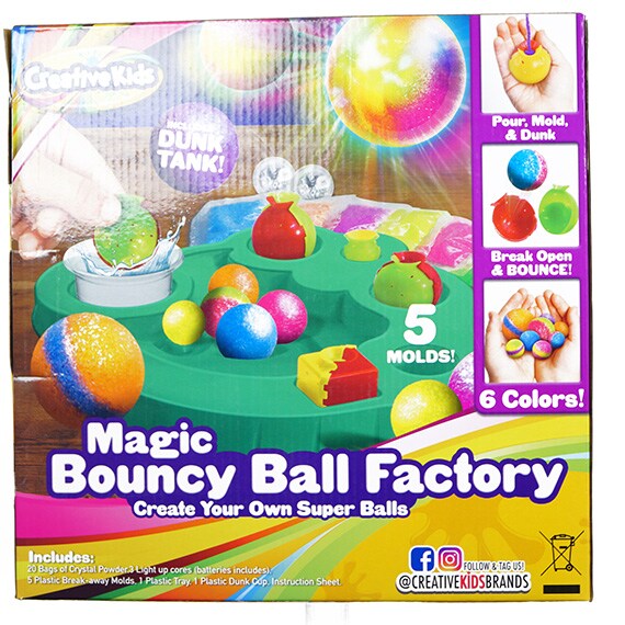 Creative Kids Magic Bouncy Ball Factory Kit