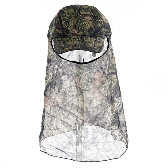Break-Up Country Camo Cap W/Bug Face Mask OSFM
