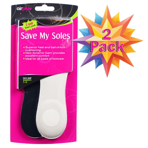 Insoles Women's 2Pk 5-11