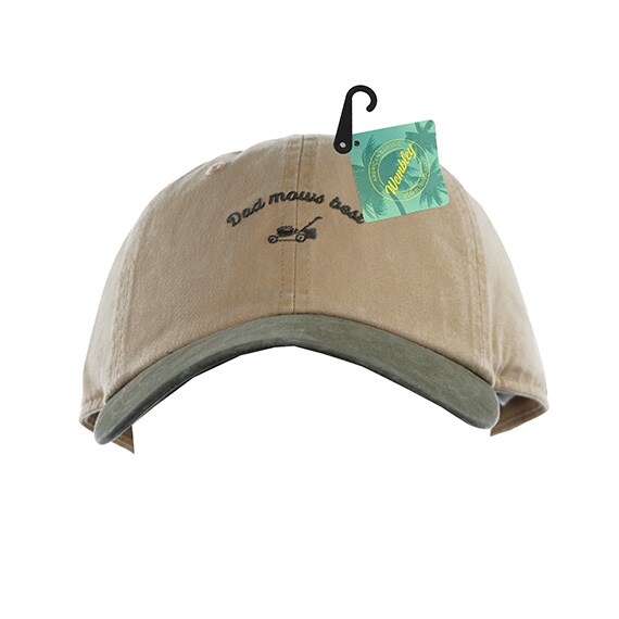 Cap/Hat Adjustable Dad Mows Best Olive/Khaki PP $24.00