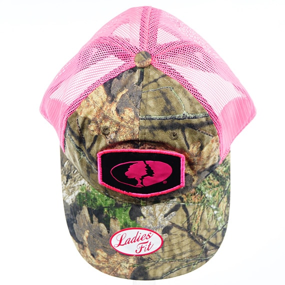 Break-Up Country Camo Neon Pink Mesh Cap OSFM