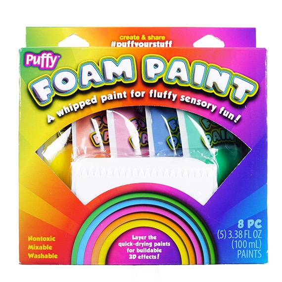 Puffy Foam Paint 3.8 FL OZ 8PC Kit