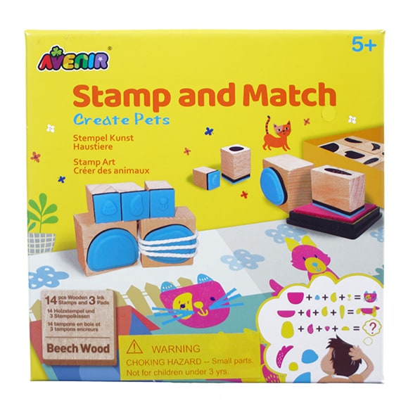 Stamp And Match Pets 5+