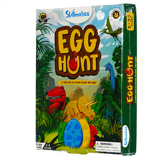 Egg Hunt Game 2-4 Players, Age 5+ 11x8in
