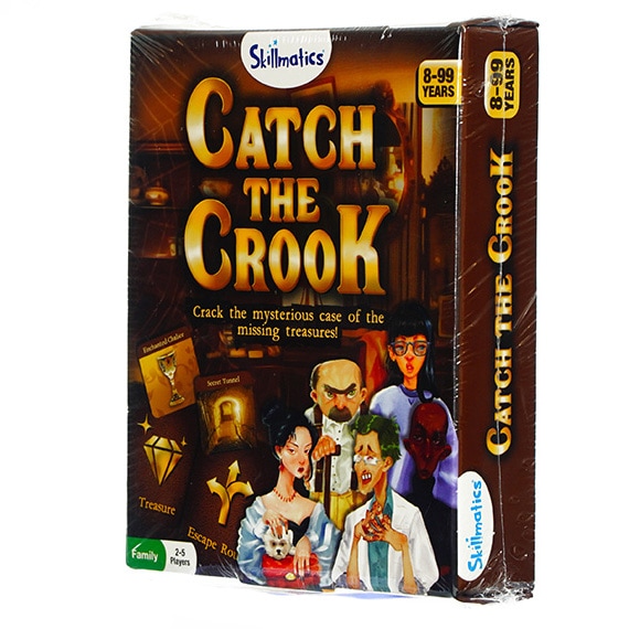 Catch The Crook Game 2-5 Players Age 8+ 8x70in