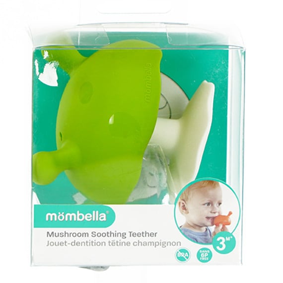 Mombella® Mushroom Teether - Green