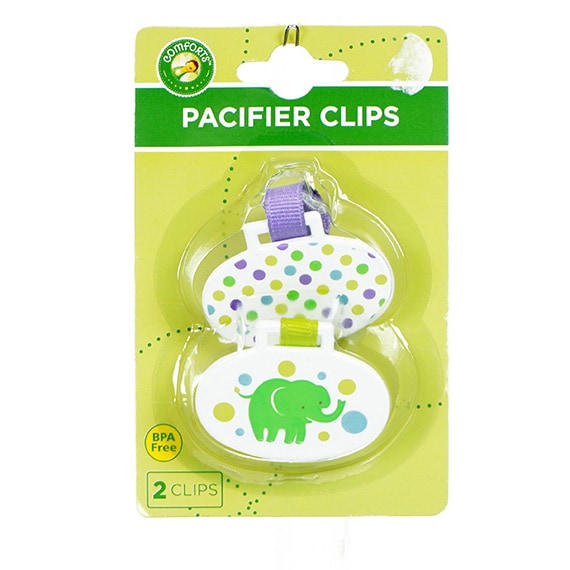 Comforts™Pacifier Clip - 2Pk