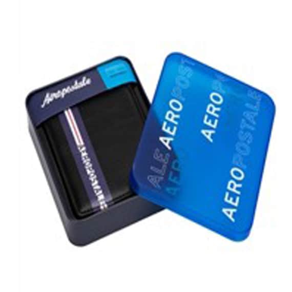 Wallet Bi Fold With Stripe Design Black PP $20.00