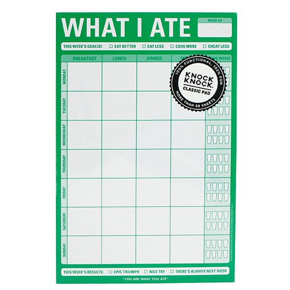 What I Ate Pad 60Pgs