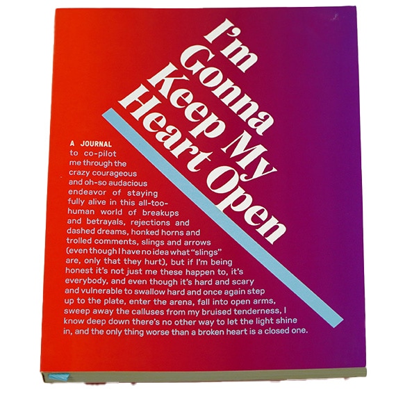 Journal I’m Gonna Keep My Heart Open Inner Truth 7 x 9.5