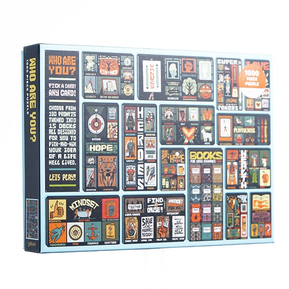 Who Are You? 1000 PC Puzzle 27X20
