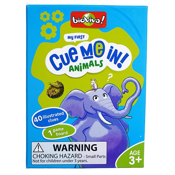 My First Cue Me In - Animal Card Game