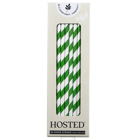 Compostable Paper Straws, 7.4