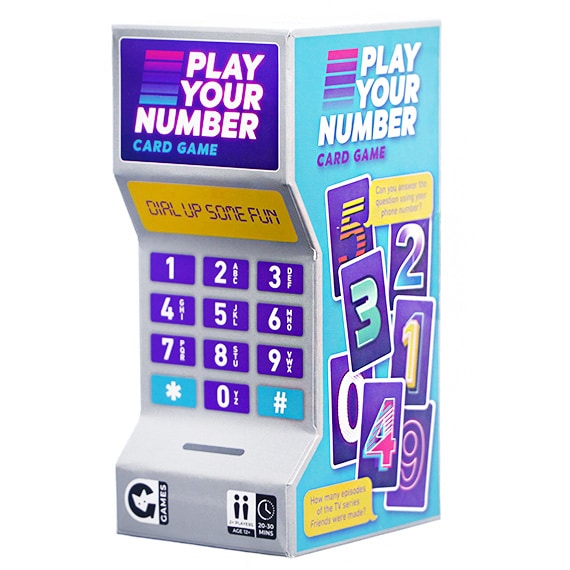 Play Your Number Card Game 2+ Players Age 12+ PP $19.95