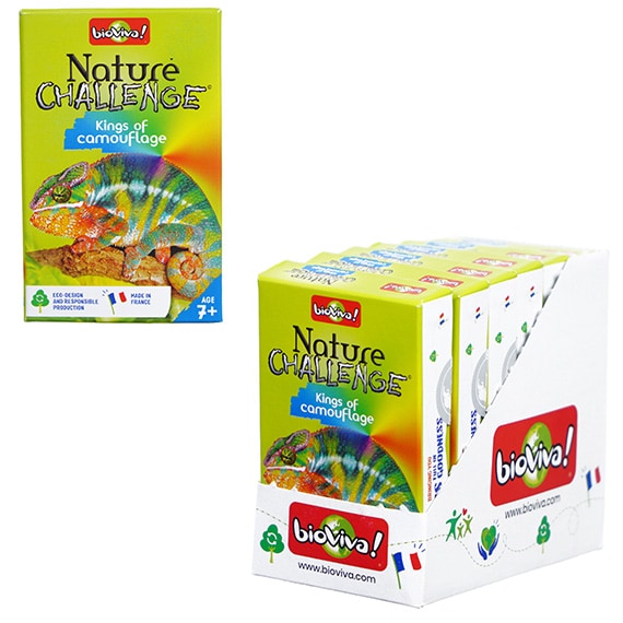 Nature Challenge - Kings Of Camouflage Card Game PDQ