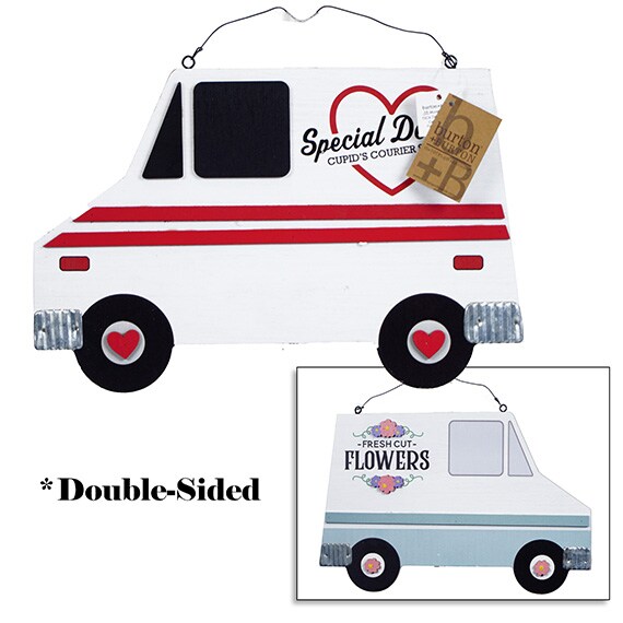 Wall Hanging Reversible Mail 11x12in