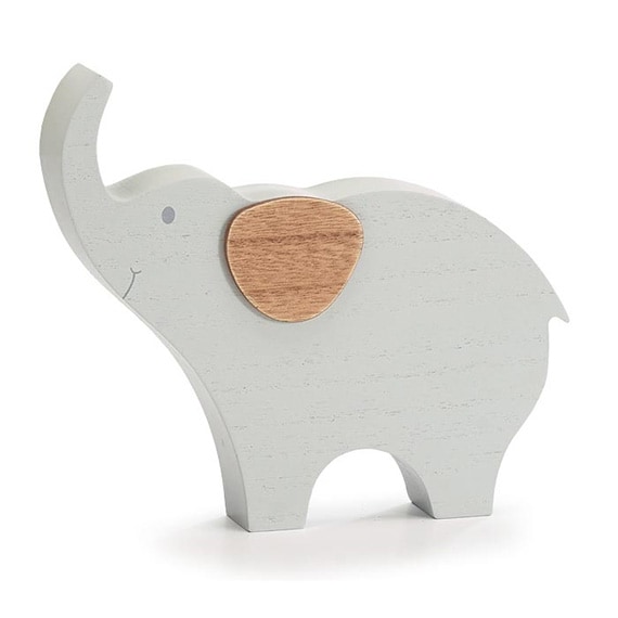 Photo Holder Gray Elephant 6x7in