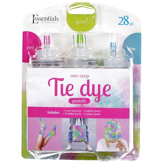 Tie Dye Kit 3-Color Pastels