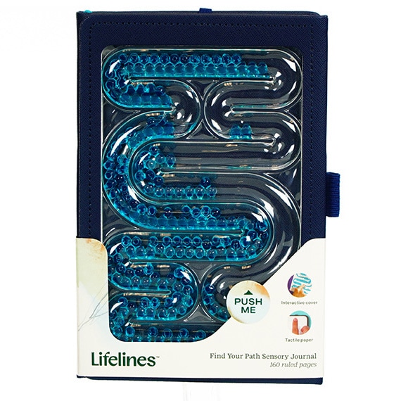 Sensory Journal: Find Your Path 160Pgs -Blue