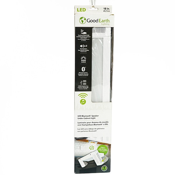 LED Light BT Speaker Under Cabinet 18