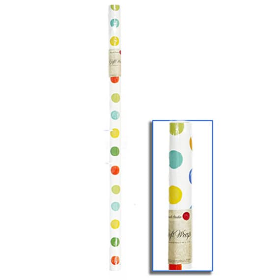 Gift Wrap Roll-Confetti 30in x 4ft