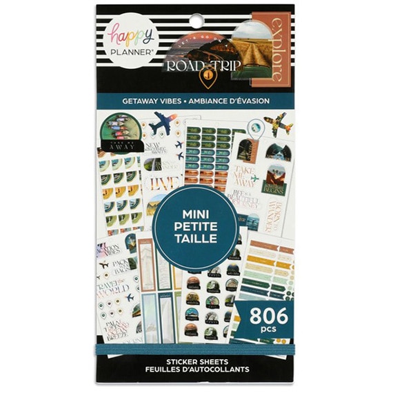 Getaway Vibes Mini 30 Sheet Sticker Value Pack