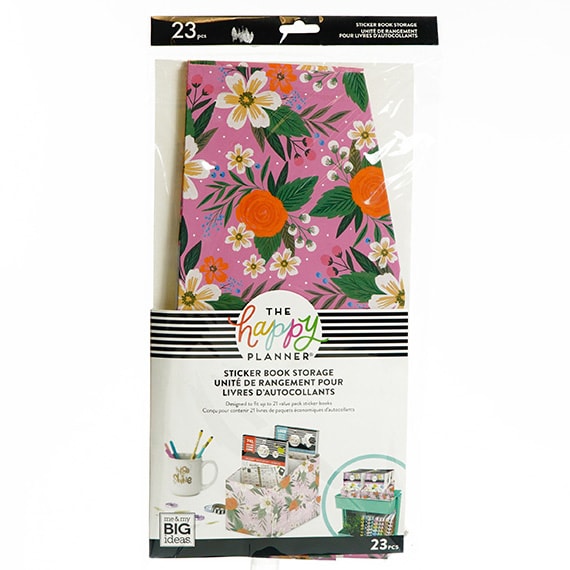All Over Floral Sticker Pad Storage